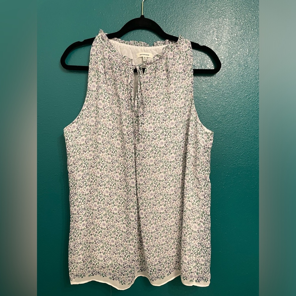 Max Studio Floral Blouse-M